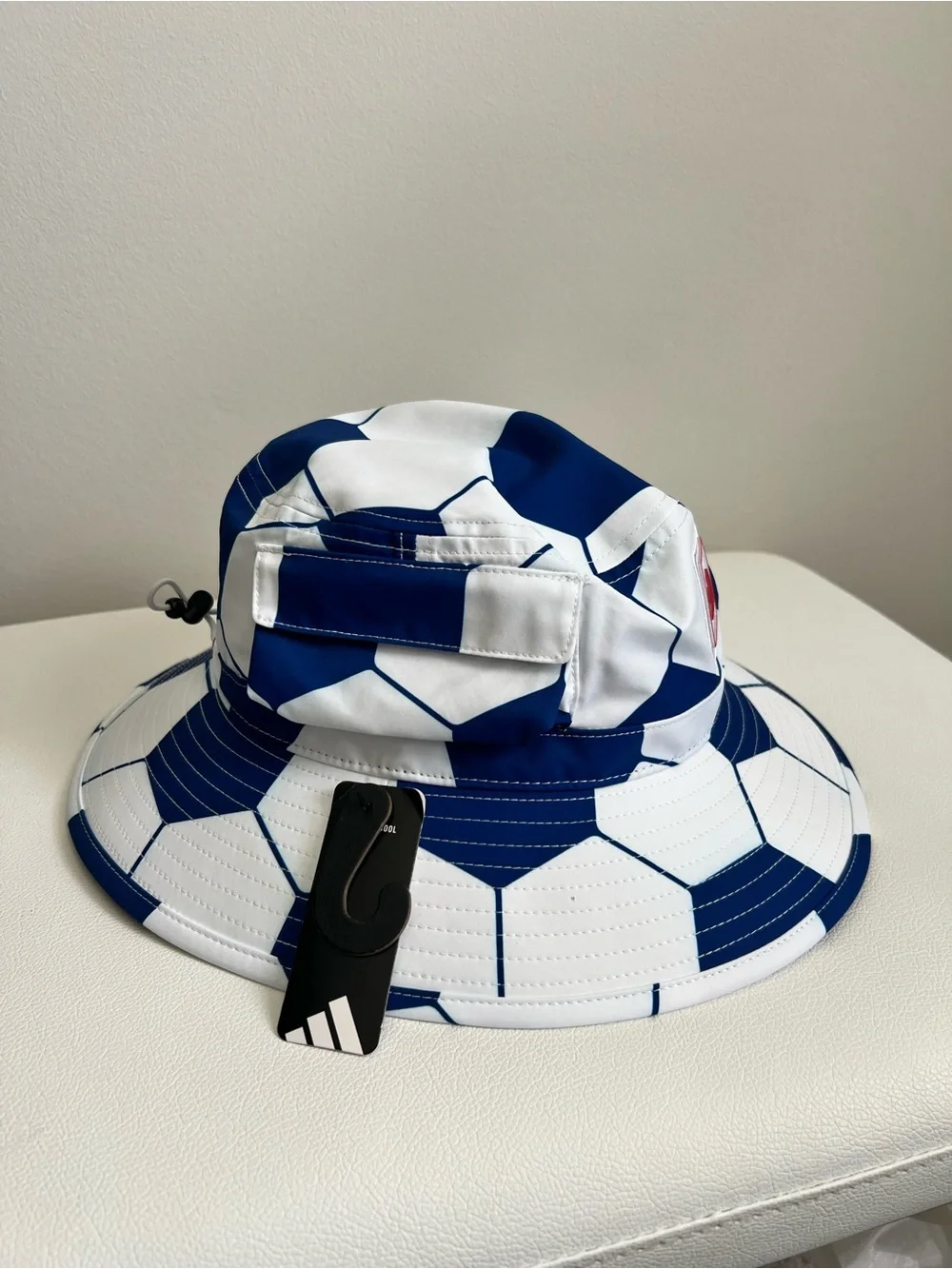 ADIDAS Soccer Ball Boonie Bucket Hat OSFA NEW!